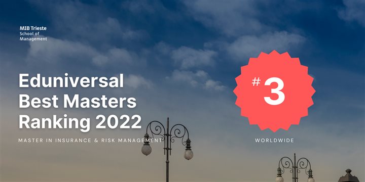 Master in Insurance & Risk Management al 3° posto al mondo