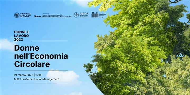Donne e lavoro 2022. Donne nella Circular Economy
