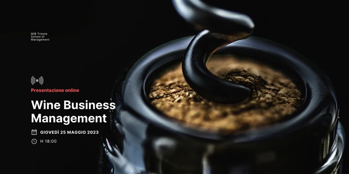 Wine Business Management: Diretta web 25 maggio