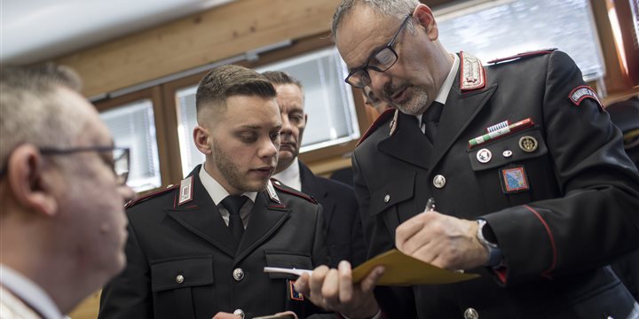 Training for the Carabinieri