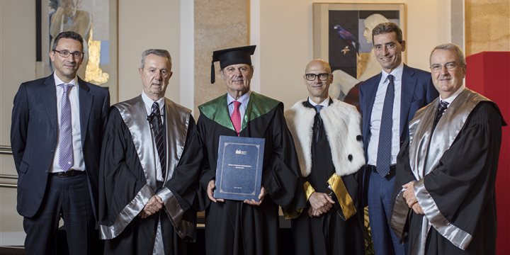 MIB ha conferito l'MBA Honoris Causa a Philippe Donnet