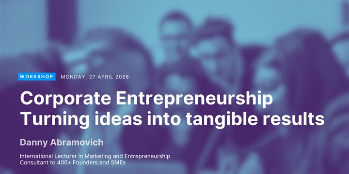 Workshop Corporate Entrepreneurship