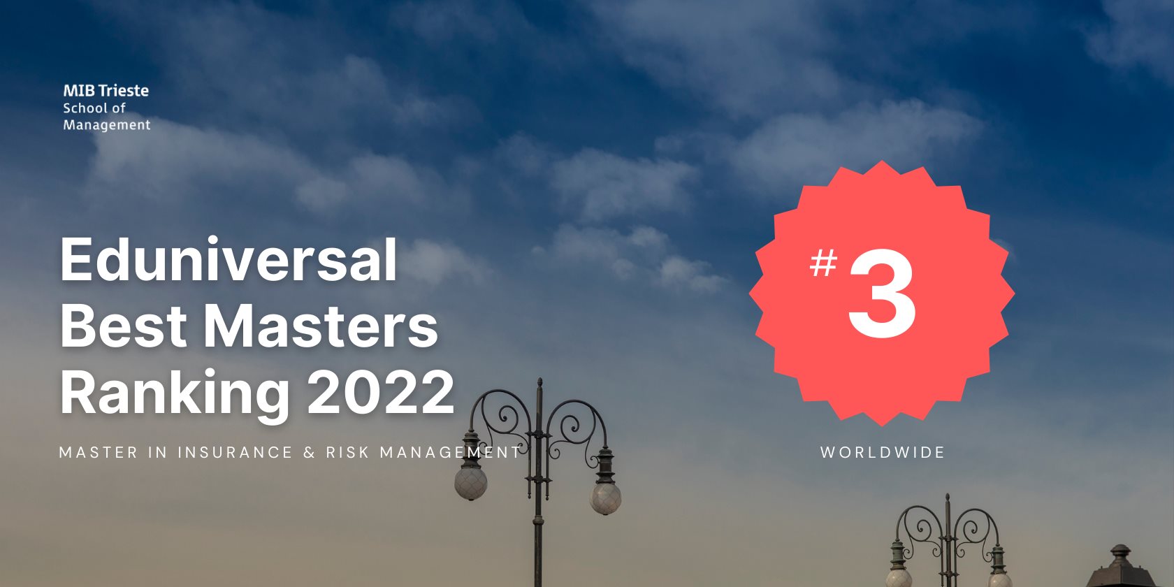 Master in Insurance & Risk Management al 3° posto al mondo