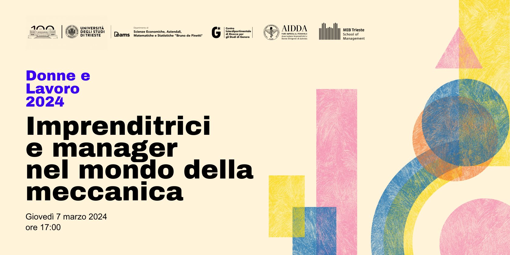 Donne e lavoro 2024. Donne nella meccanica