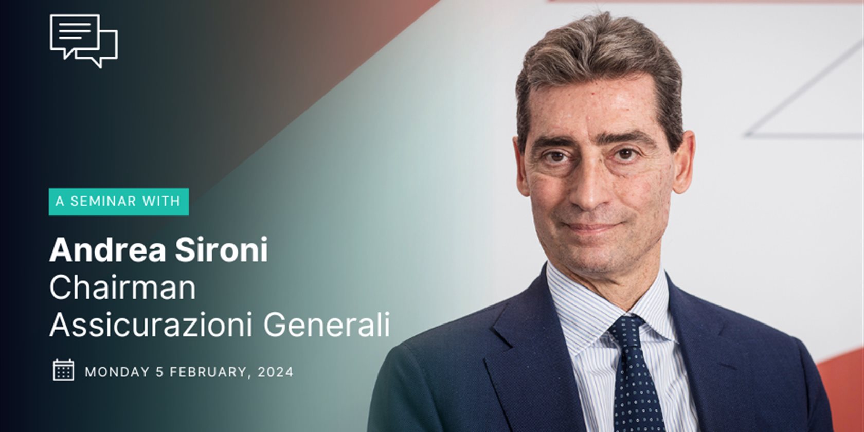 MIB Trieste: un Seminario con il Prof. Sironi Presidente Generali