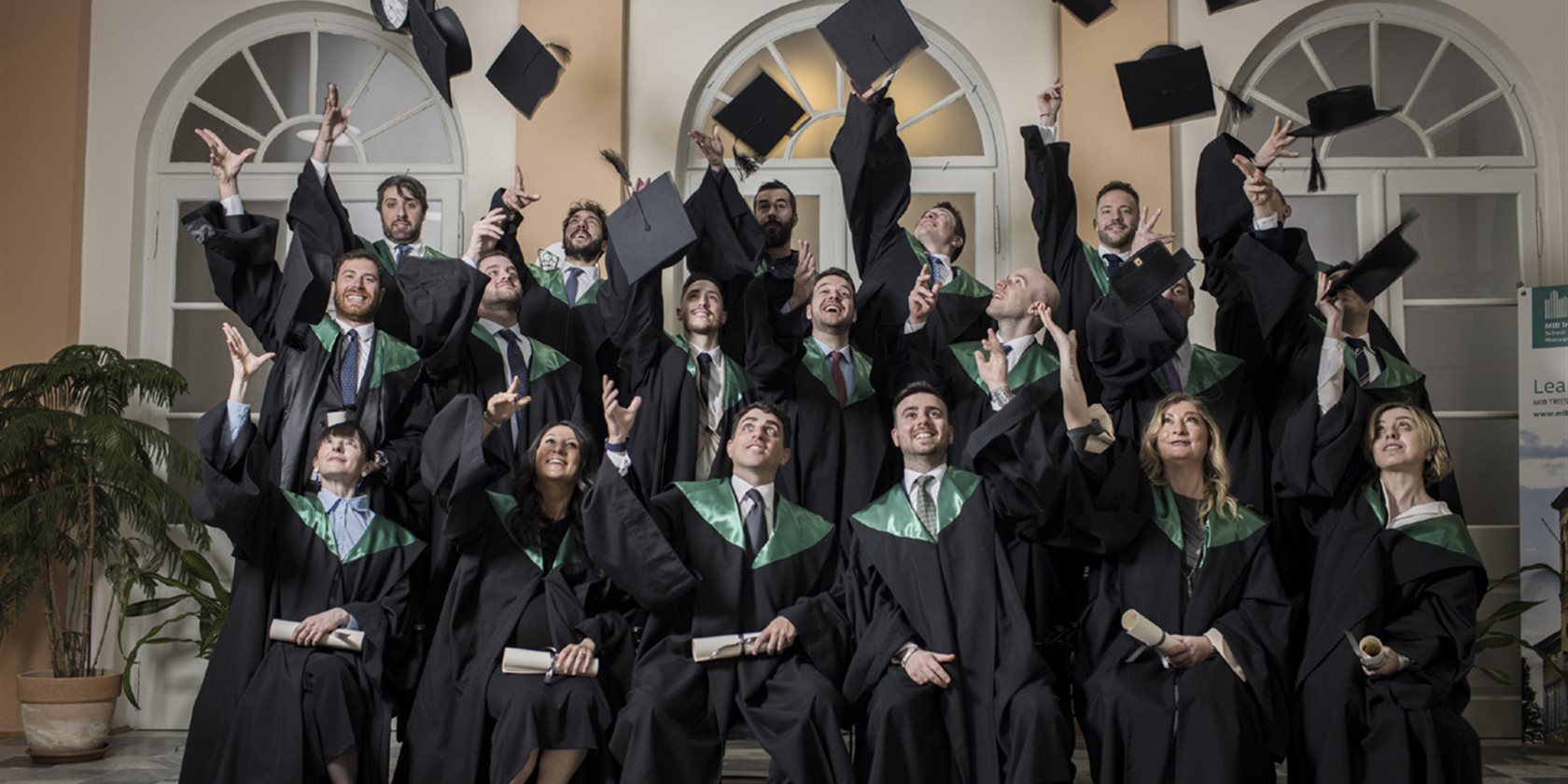 Giacomo Campora at the Graduation Day of the 12th edition of EMIF