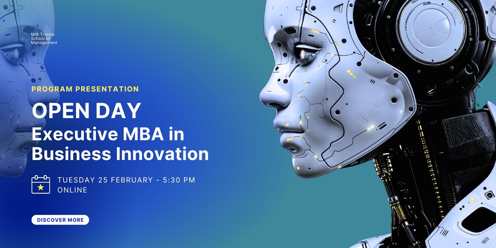 Executive MBA in Business Innovation: open day 2025