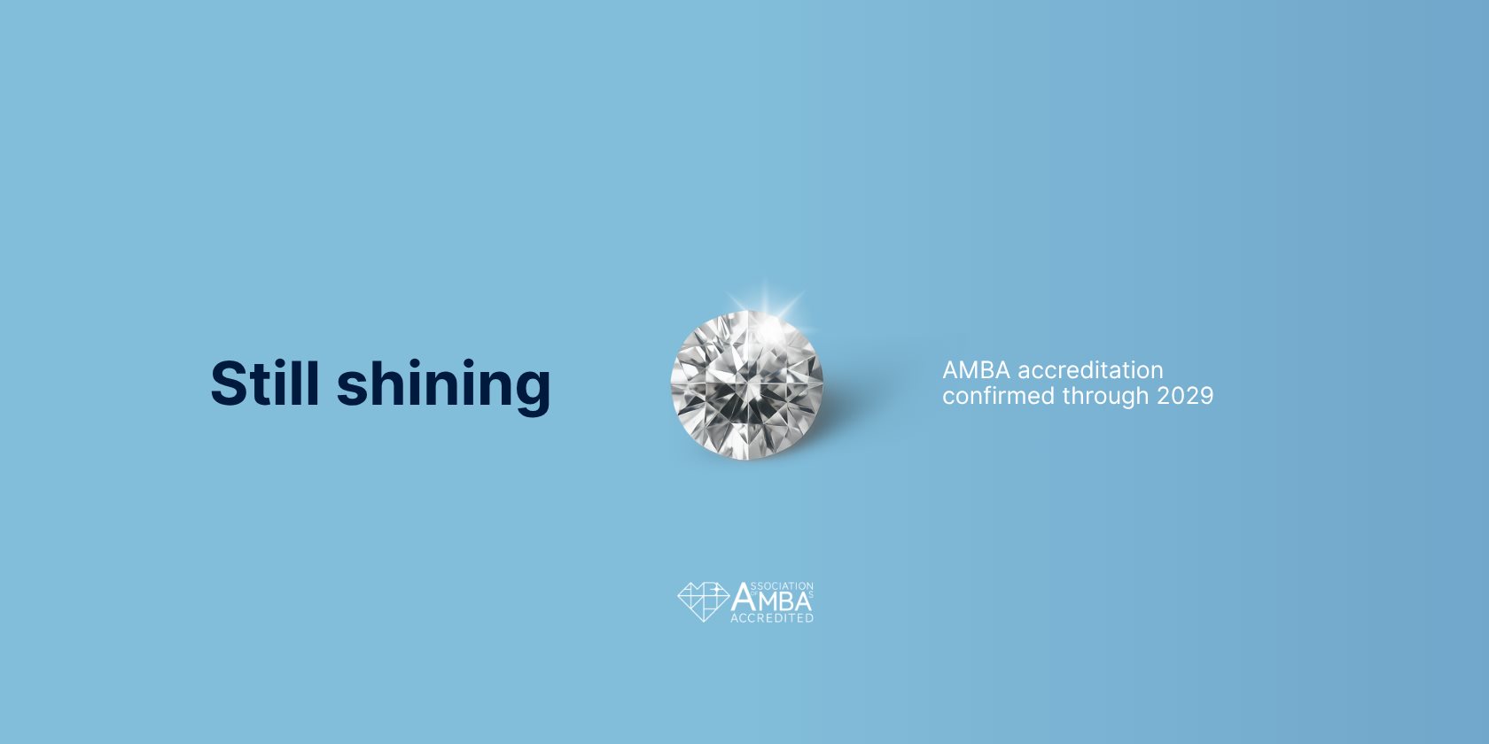 Confermato accreditamento AMBA